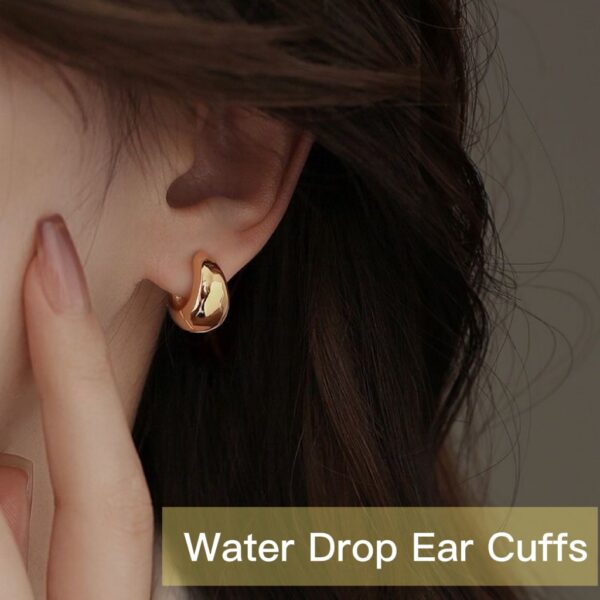 Minimalist Niche Ear Cuffs | New Bestseller for Round-Square Faces